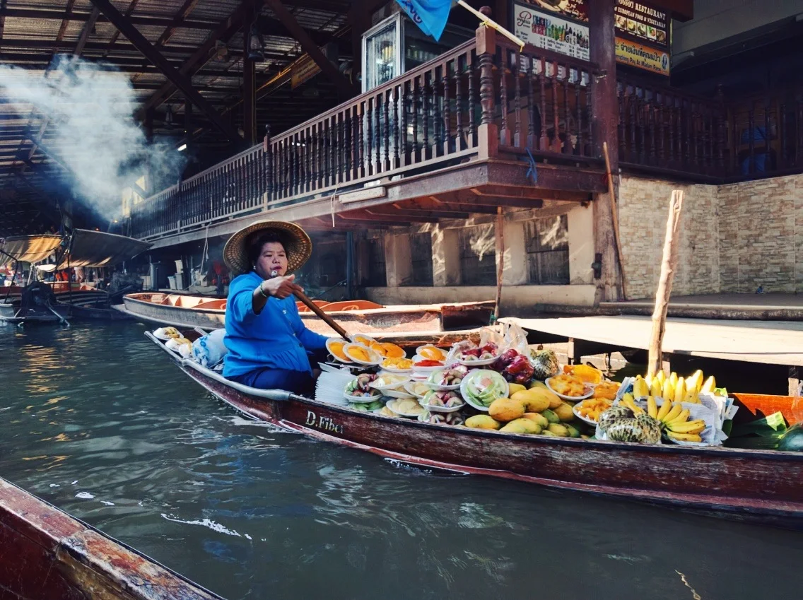 Photo from Floating market, Bangkok, Thailand